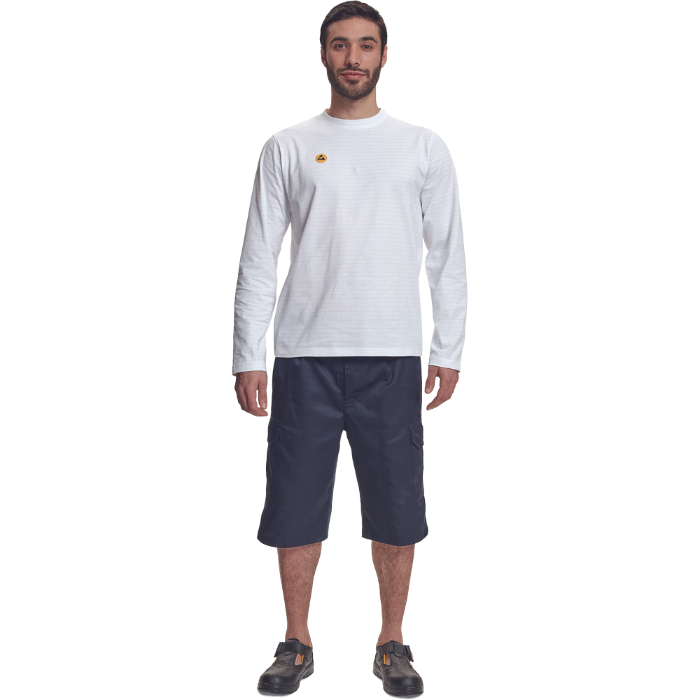 NOYO ESD LS triko bílá L