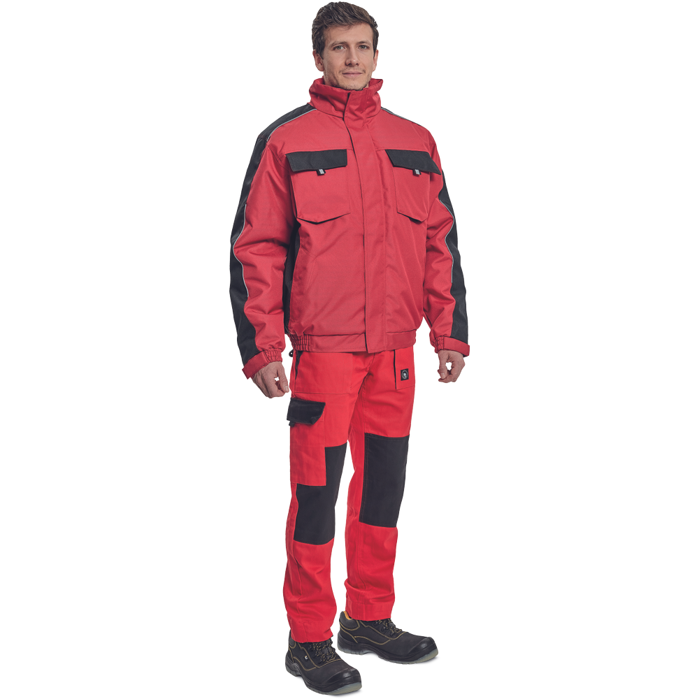 MAX NEO pilot bunda červená XL