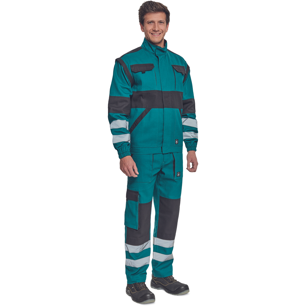 MAX NEO RFLX bunda zelená 50
