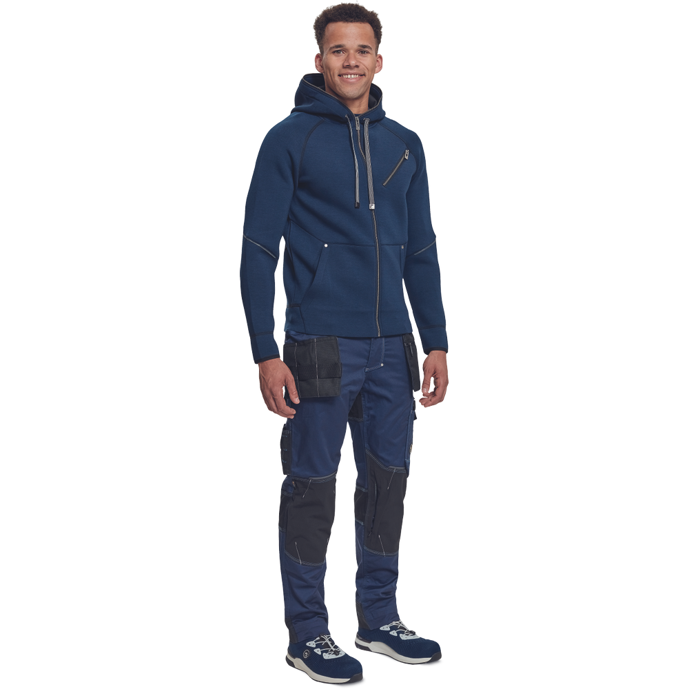 NEURUM mikina s kapucí navy S