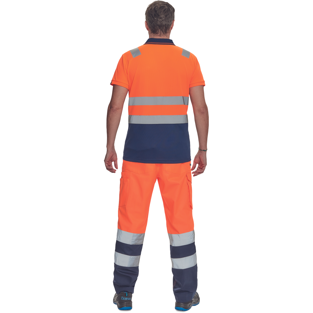 CADIZ HV polokošile oranžová/navy XS
