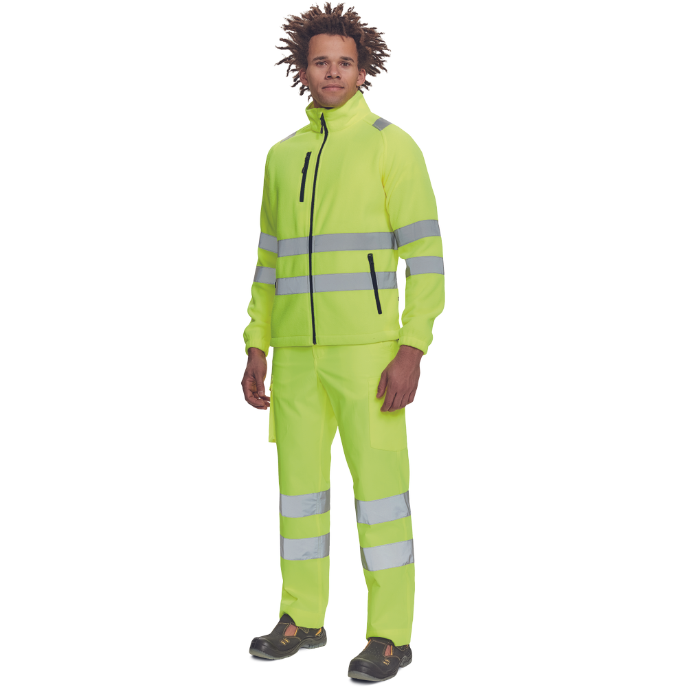 ALMERIA HV FLEECE mikina žlutá M