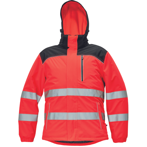 KNOXFIELD HV WINTER parka červená 3XL
