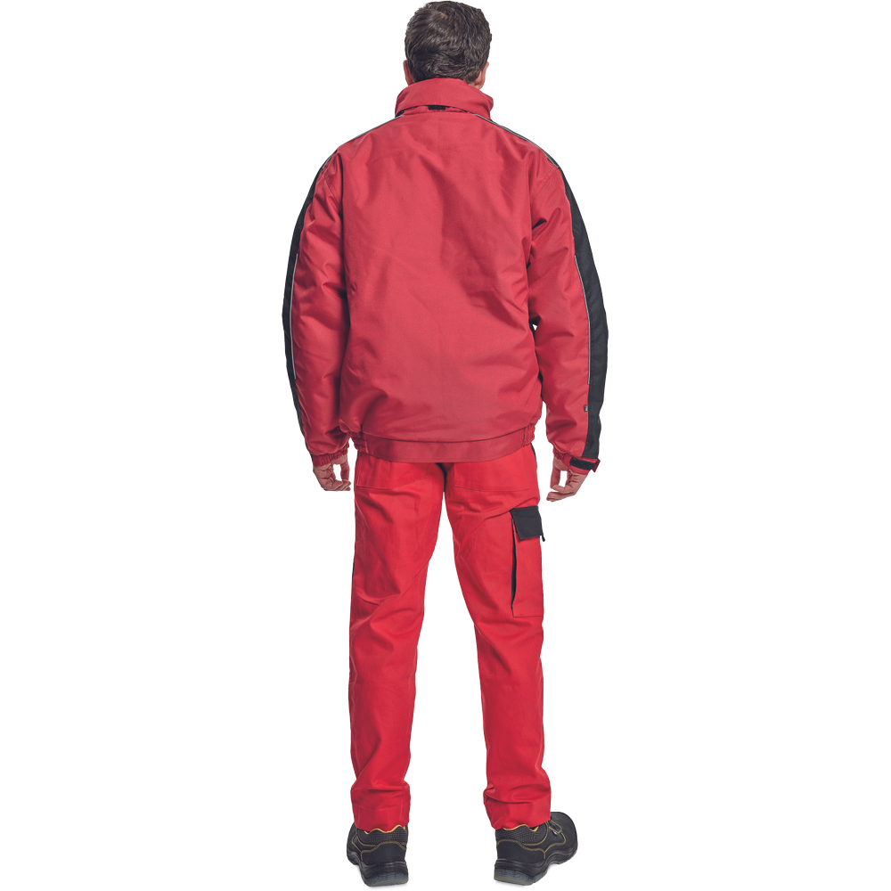 MAX NEO pilot bunda červená 3XL