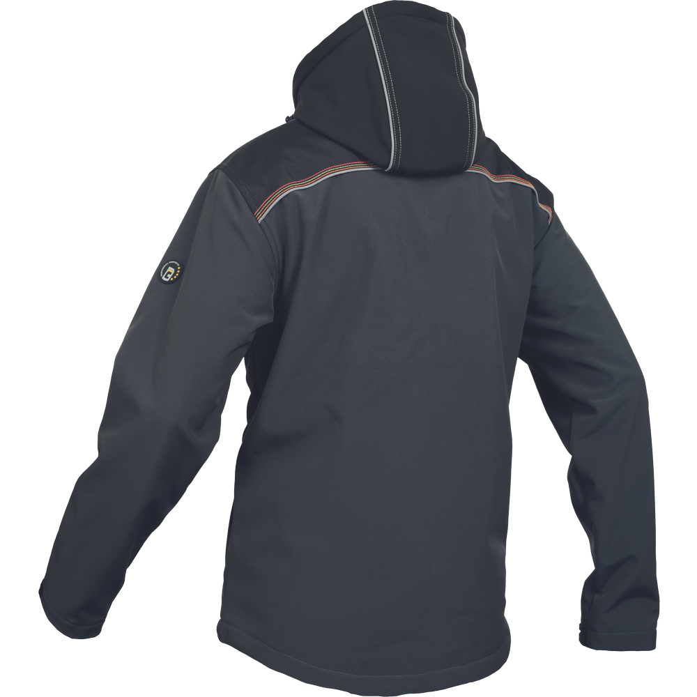 KNOXFIELD softshell bunda antracit 4XL