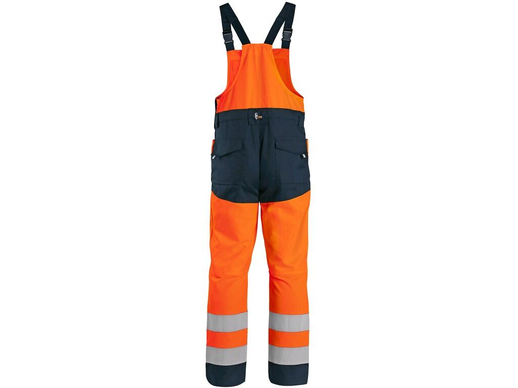 Zahradníky CXS HALIFAX, výstražné se síťovinou, pánské, oranžovo-modré, vel. 58