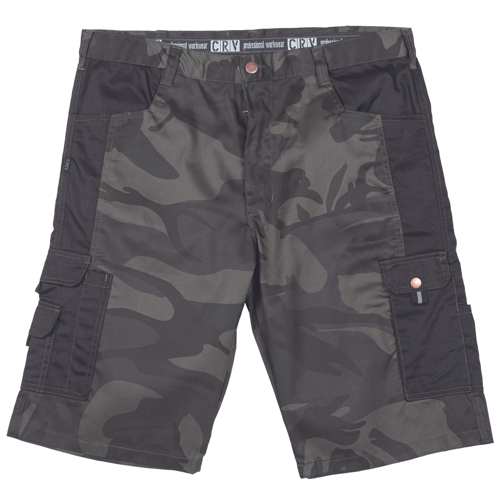 CRAMBE šortky camouflage L