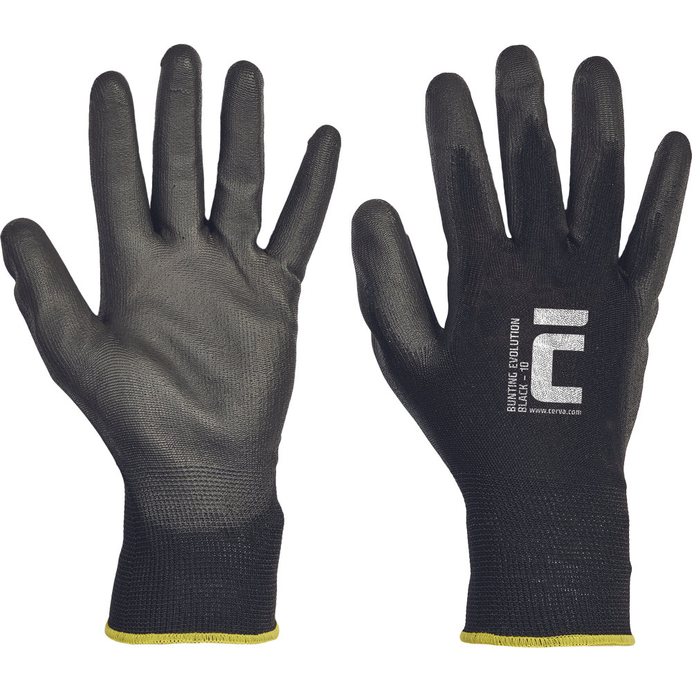 BUNTING EVO BLACK rukavice blistr - 11