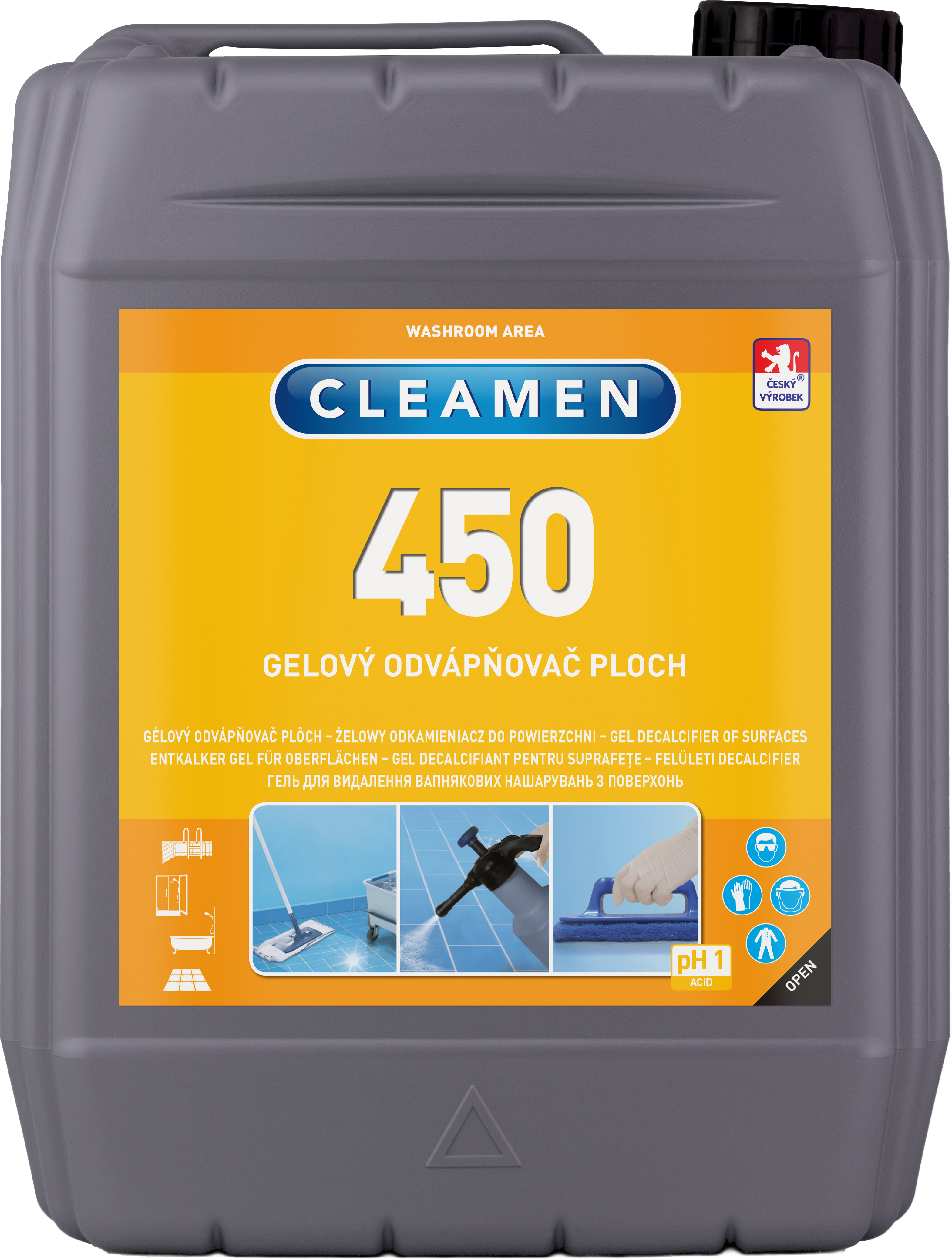 CLEAMEN 450 odvápňovač ploch 5l