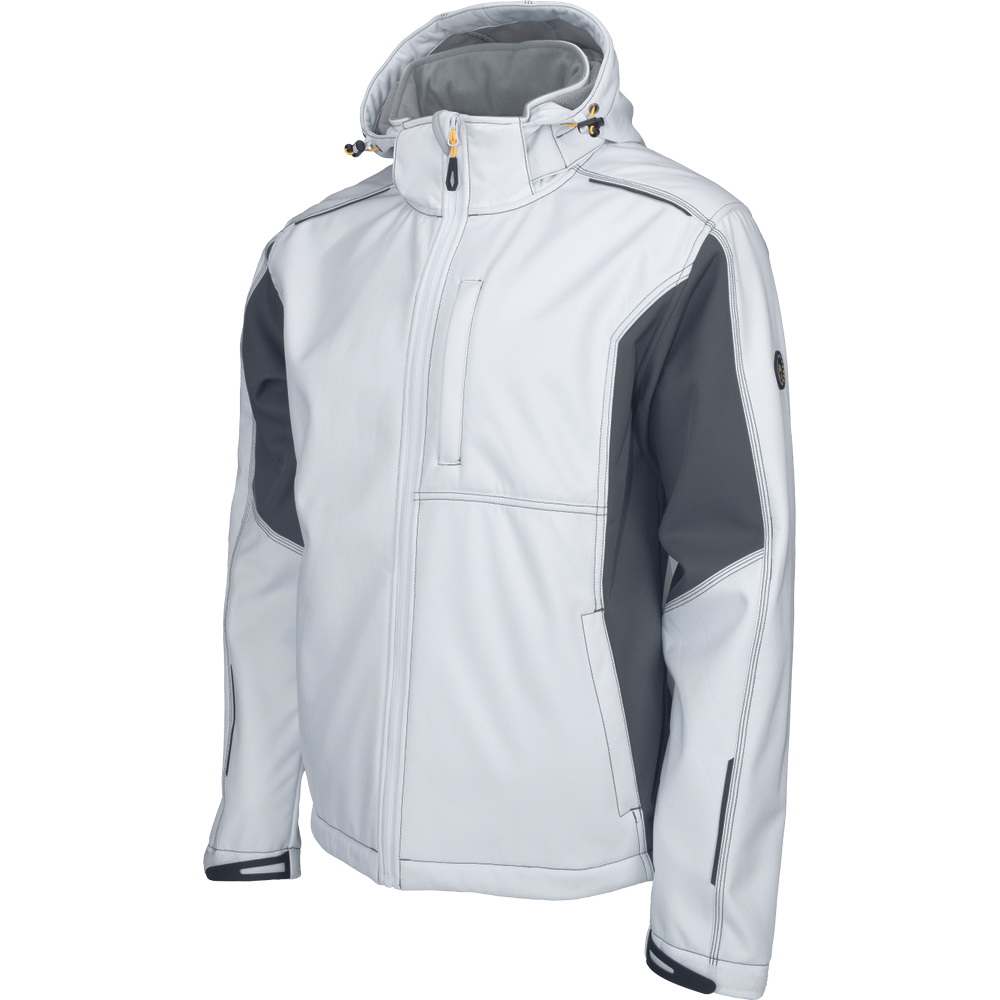 DAYBORO softshell bunda bílá XL