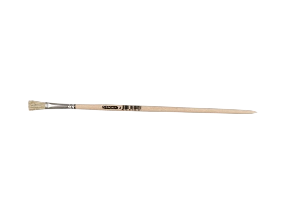 Štětec umělecký plochý S 8231/101 nelakovaný 20