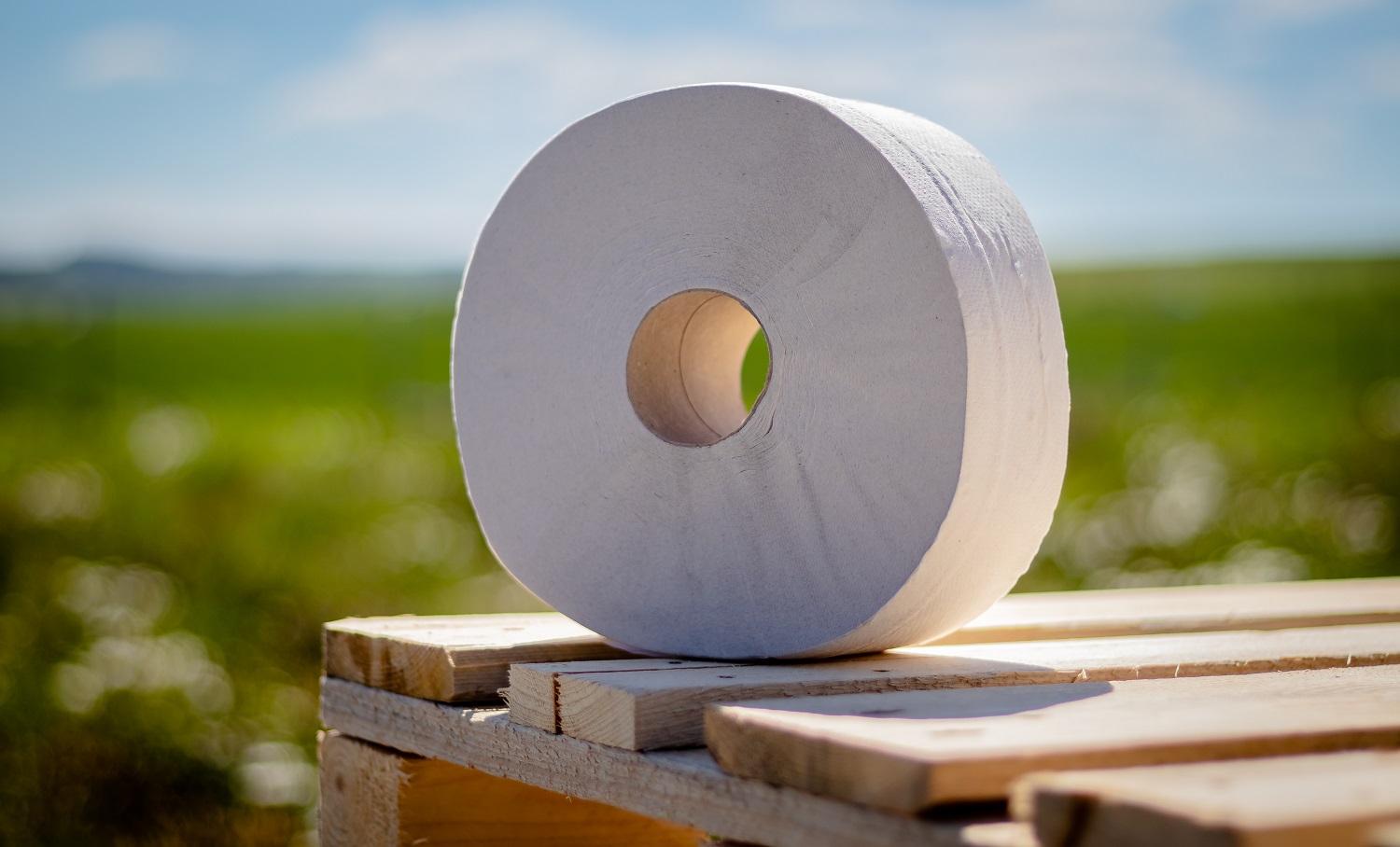 Toaletní papír Jumbo 240, 2vr recykl 75% bělost, 185m (6ks)