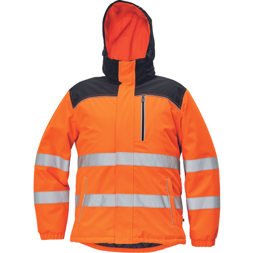KNOXFIELD HV WINTER parka oranžová 4XL