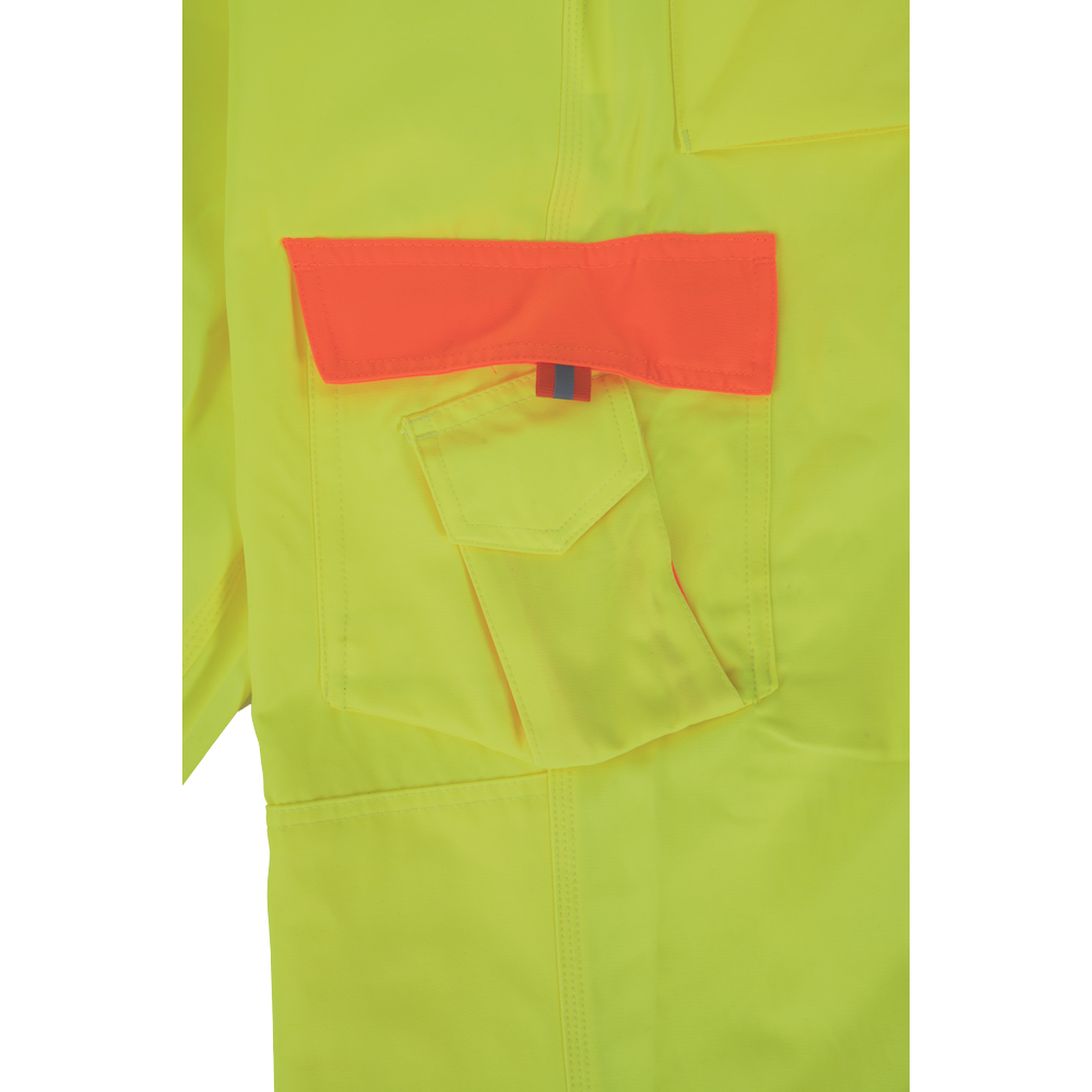 LATTON kalhoty žlutá/oranžová 50