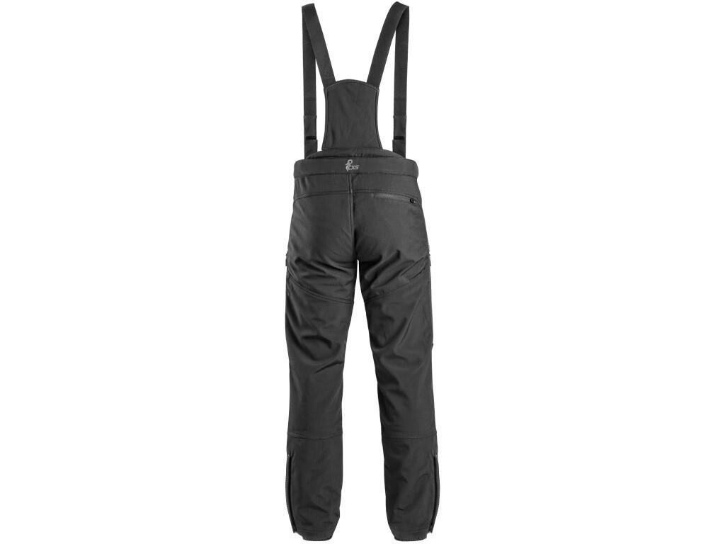Kalhoty CXS TRENTON, zimní softshell, pánské, černé, vel. 46