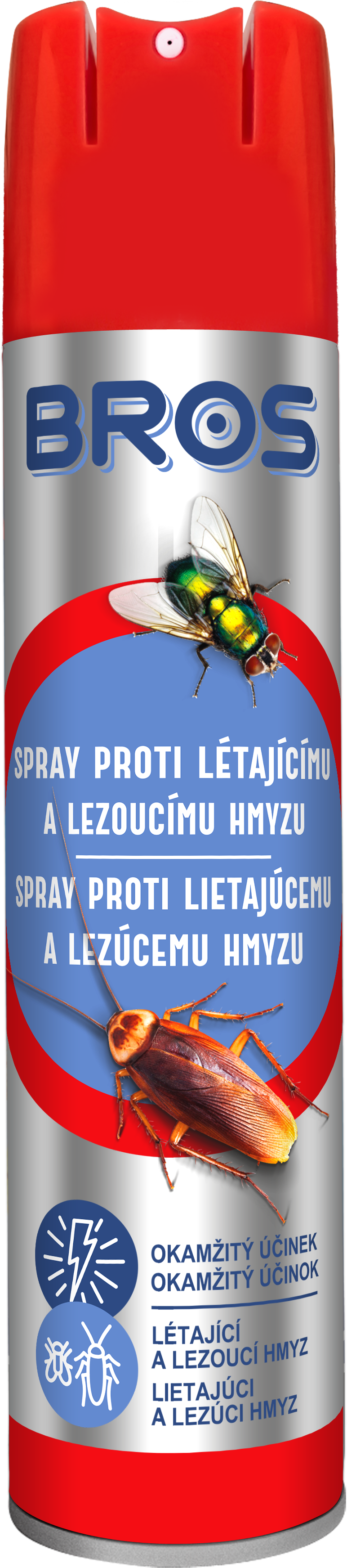 Bros sprej na létající a lezoucí hmyz 400ml