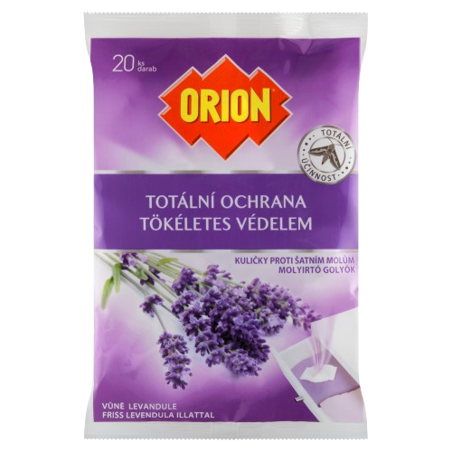 Orion totální ochrana před moly-kuličky levandule
