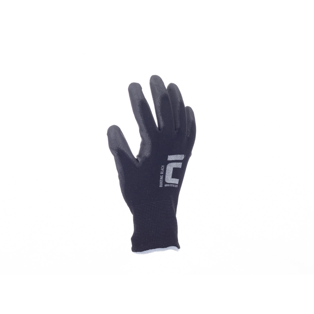 BUNTING ČERNÝ rukav. nylon. PU dlaň - S