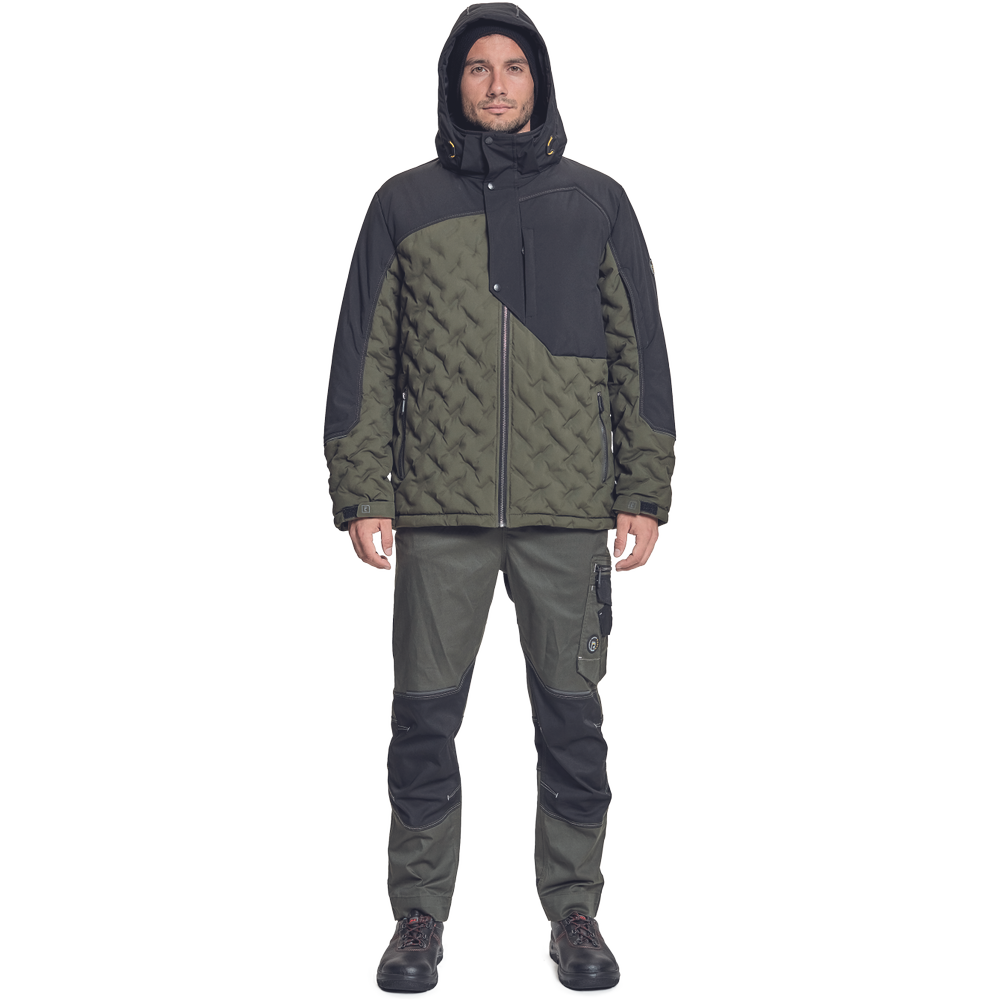 NEURUM parka tm.olivová 3XL