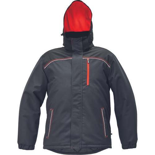 KNOXFIELD WINTER PARKA Velikost: L, Barva: Antracit/červená