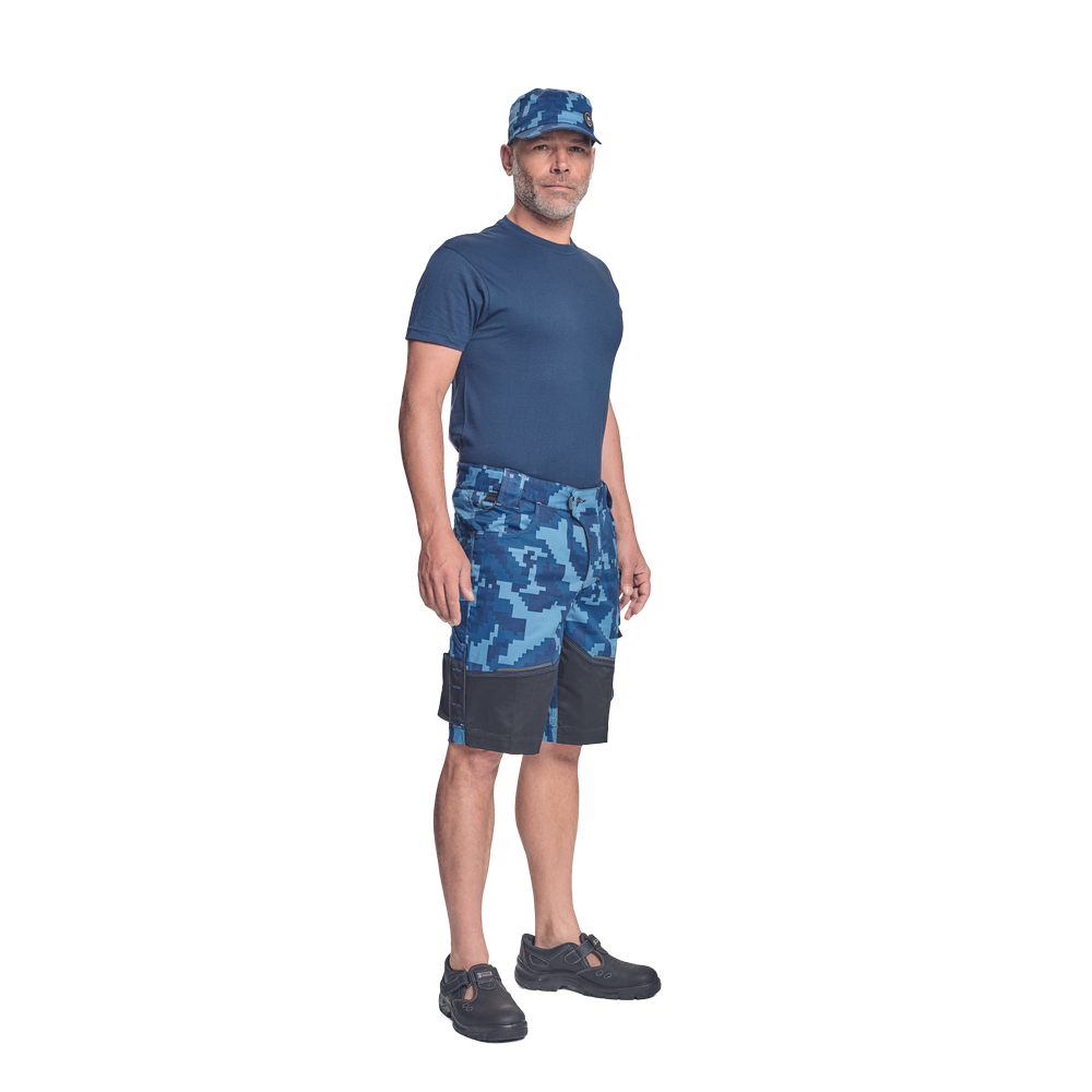 NEURUM CAMOU šortky navy 50