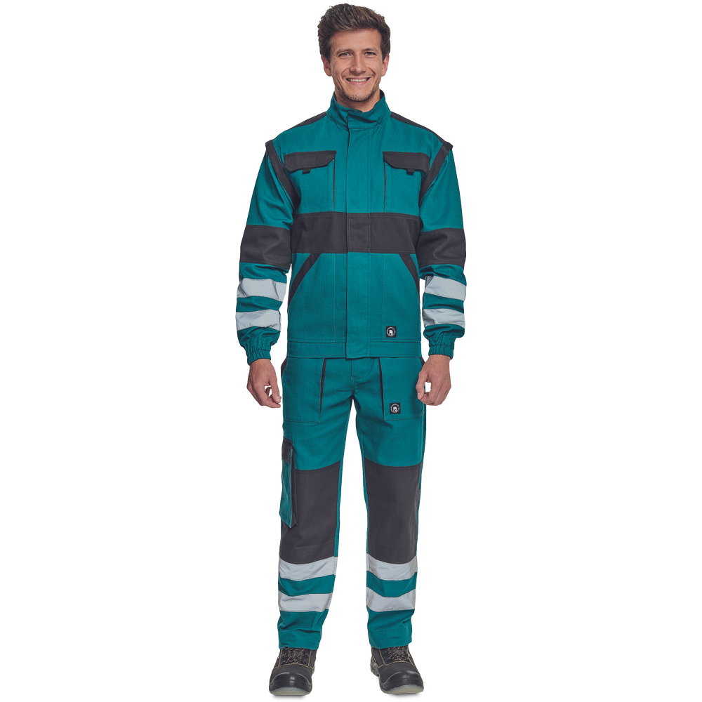 MAX NEO RFLX bunda zelená 62