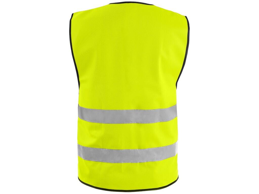 Reflexní vesta GUSTAV, žlutá, vel. 2XL/3XL