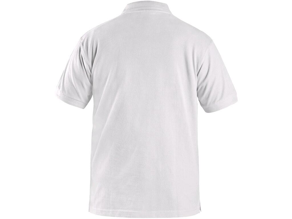 Polokošile MICHAEL, krátký rukáv, bílá, vel. XL