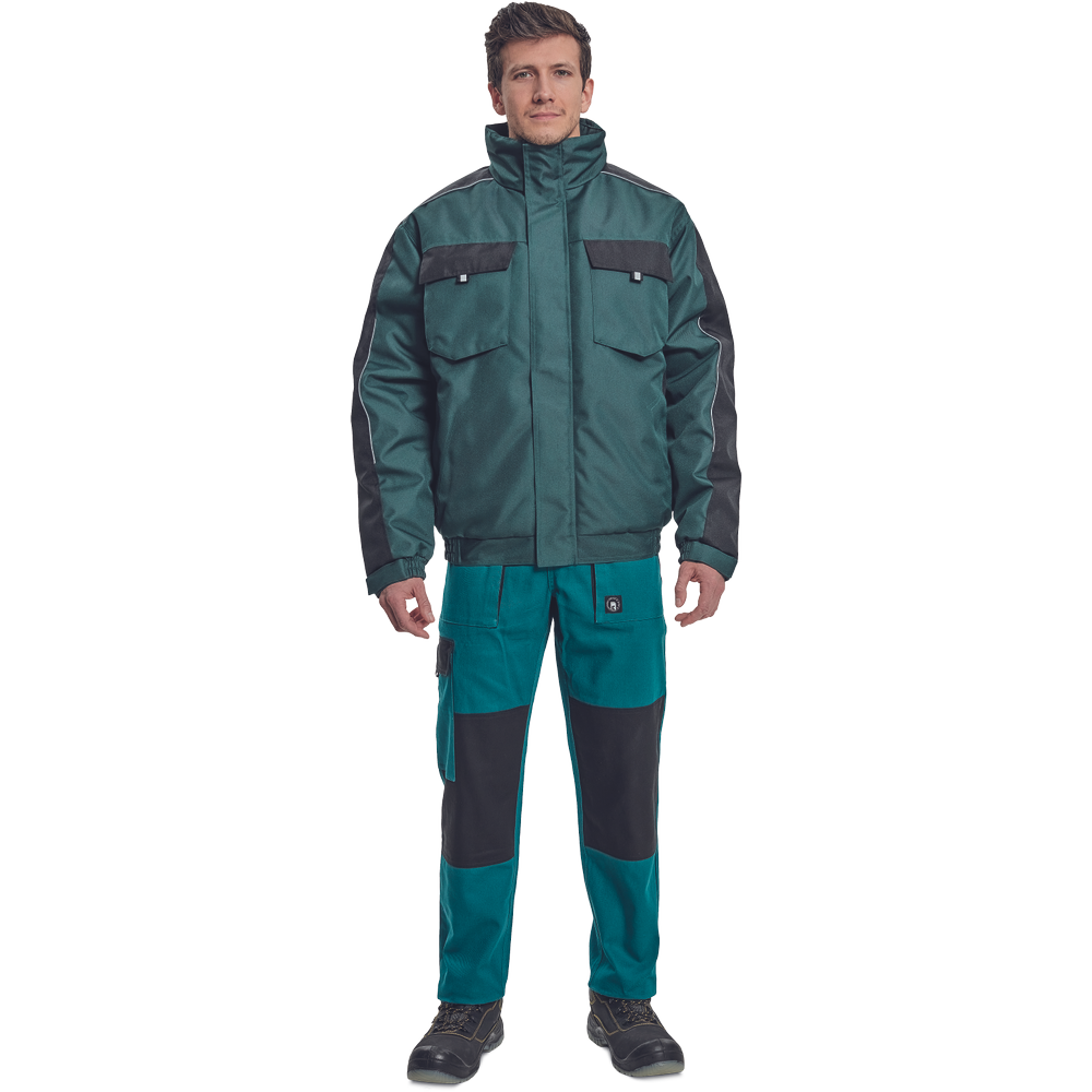 MAX NEO pilot bunda zelená 4XL